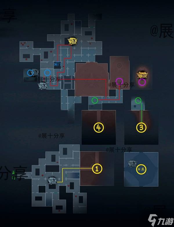 《超自然行动组》昆仑秘境极限侧门在下地图小抄
