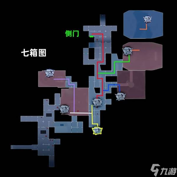 《超自然行动组》昆仑秘境极限侧门在下地图小抄
