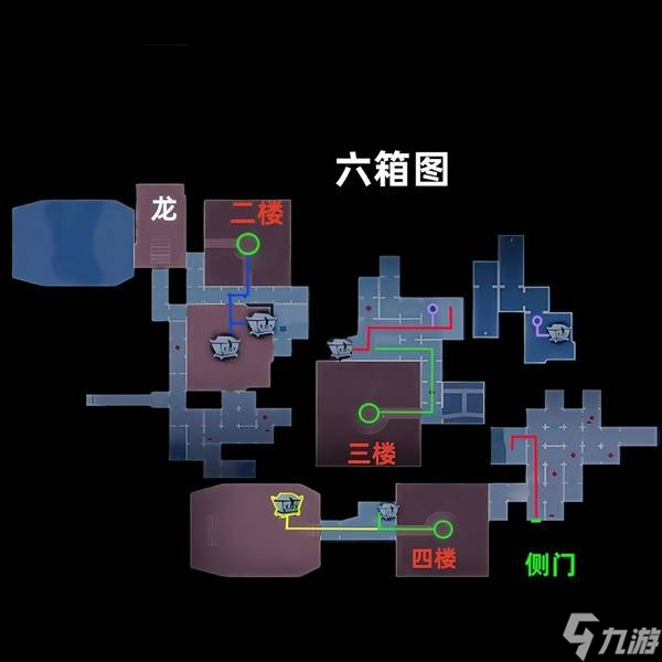 《超自然行动组》昆仑秘境极限侧门在下地图小抄