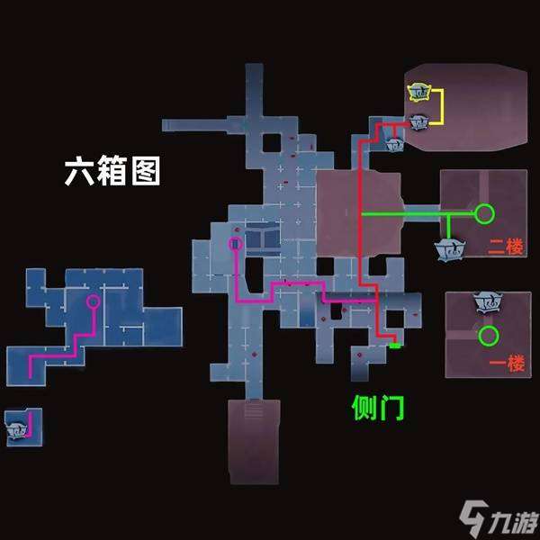 《超自然行动组》昆仑秘境极限侧门在下地图小抄