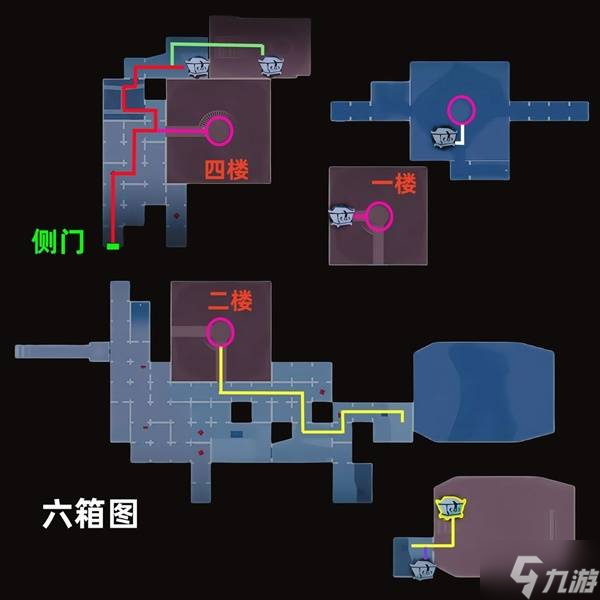 《超自然行动组》昆仑秘境极限侧门在下地图小抄
