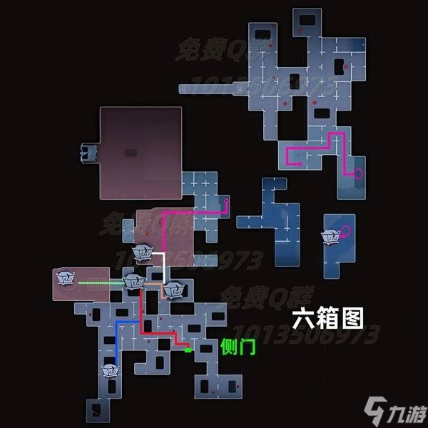 《超自然行动组》昆仑秘境极限侧门在下地图小抄