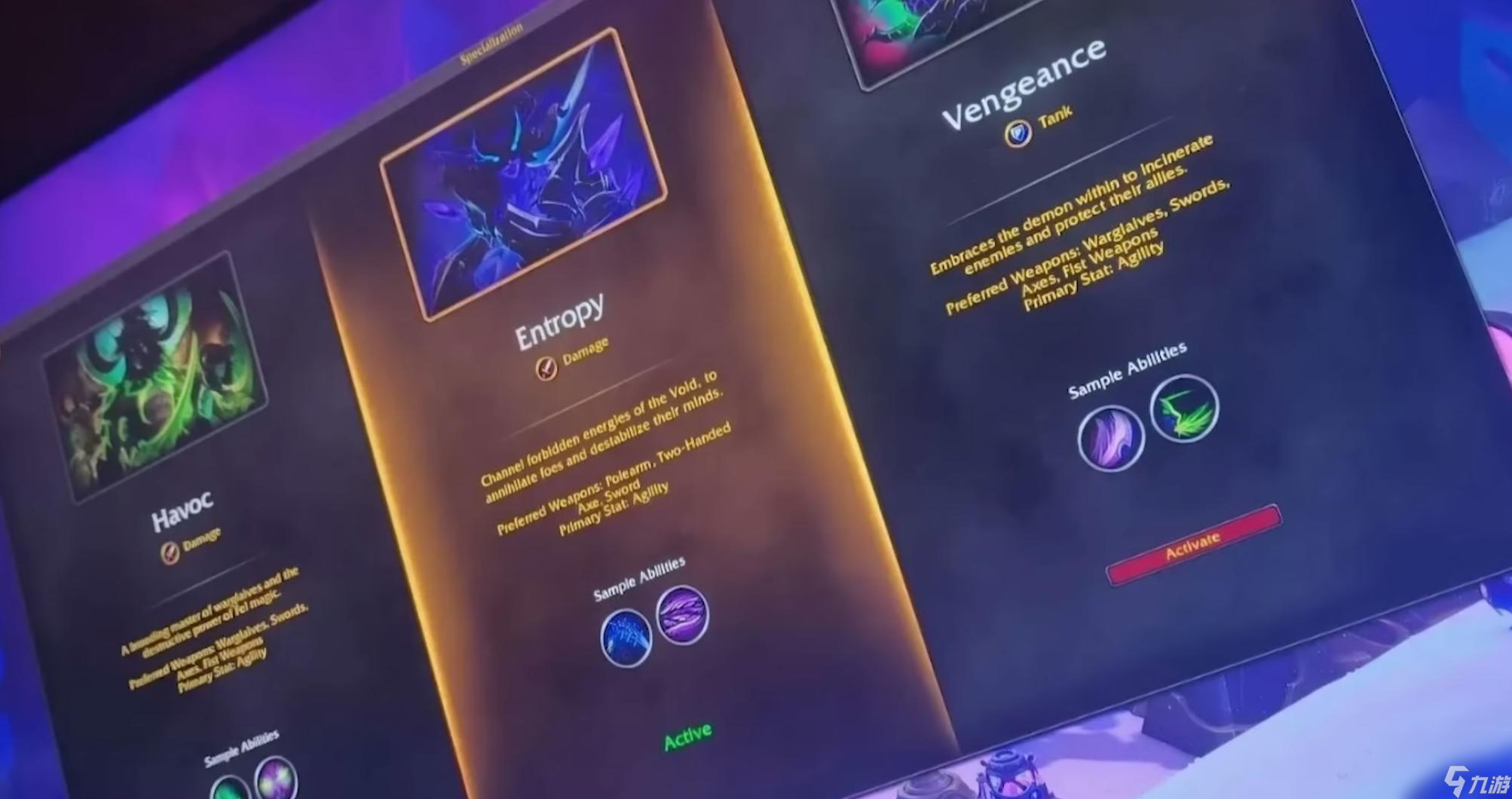 魔兽世界：新资料片全方位爆料，新增3个种族，恶魔猎手第三专精