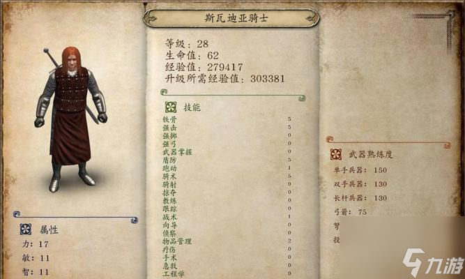 《骑马与砍杀2》游戏瓦兰迪亚全贵族兵兵种属性详解 探索瓦兰迪亚贵族兵的特点和技能 