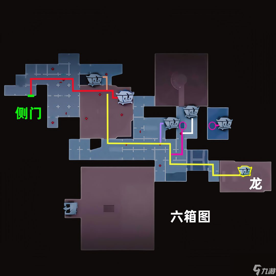 超自然行动组昆仑秘境极限侧门在【下】全地图小抄