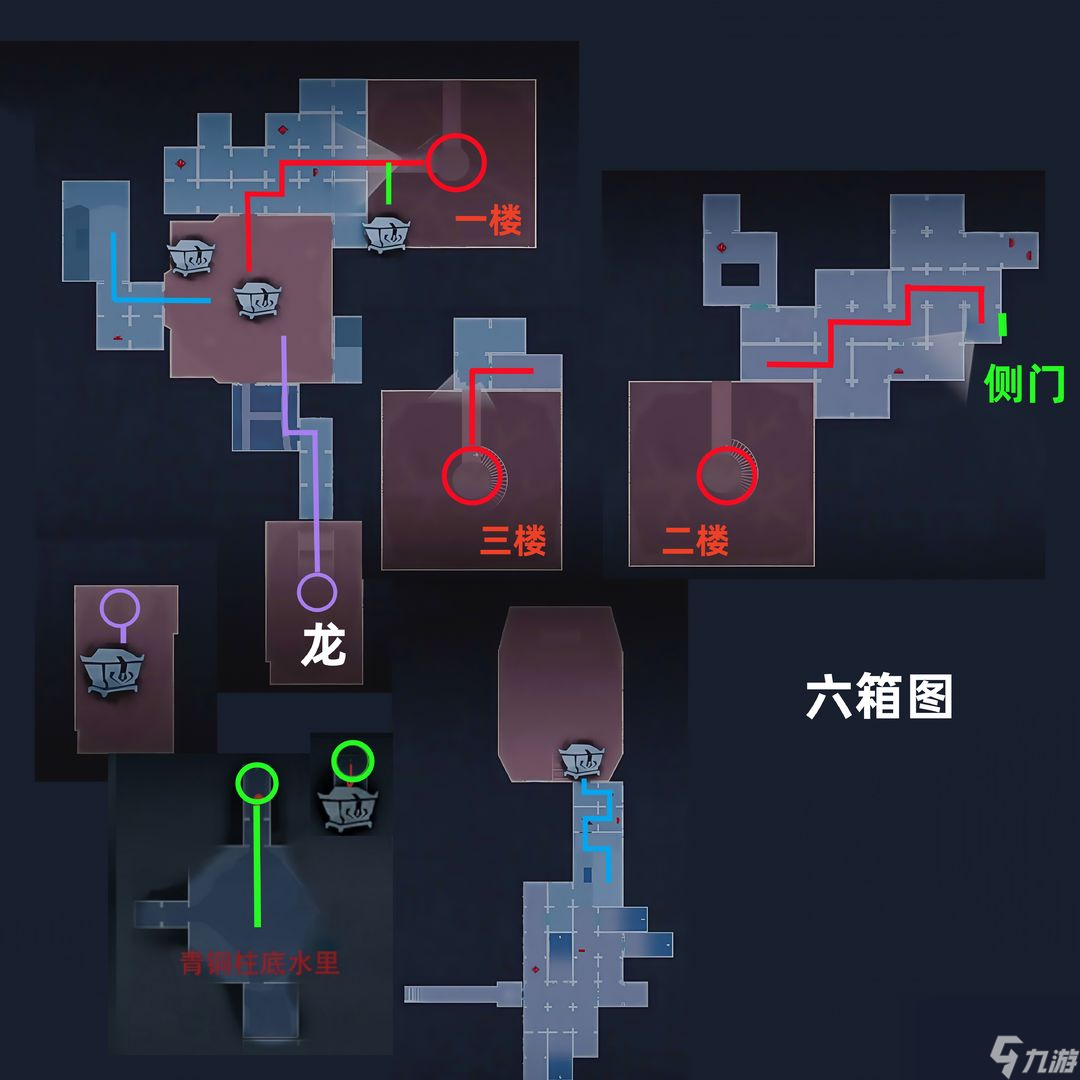 超自然行动组昆仑秘境极限侧门在【右】全地图小抄