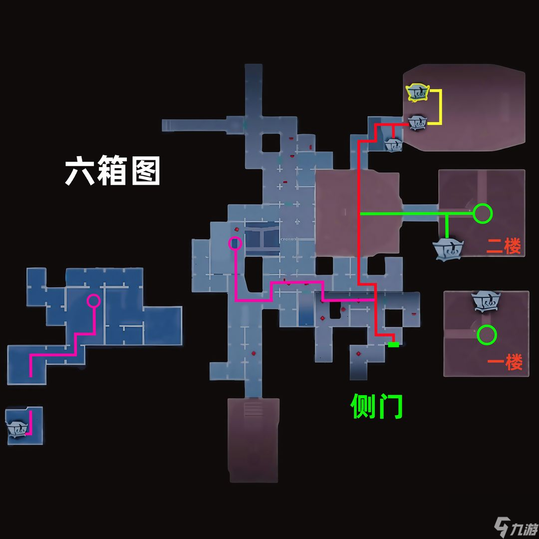 超自然行动组昆仑秘境极限侧门在【下】全地图小抄