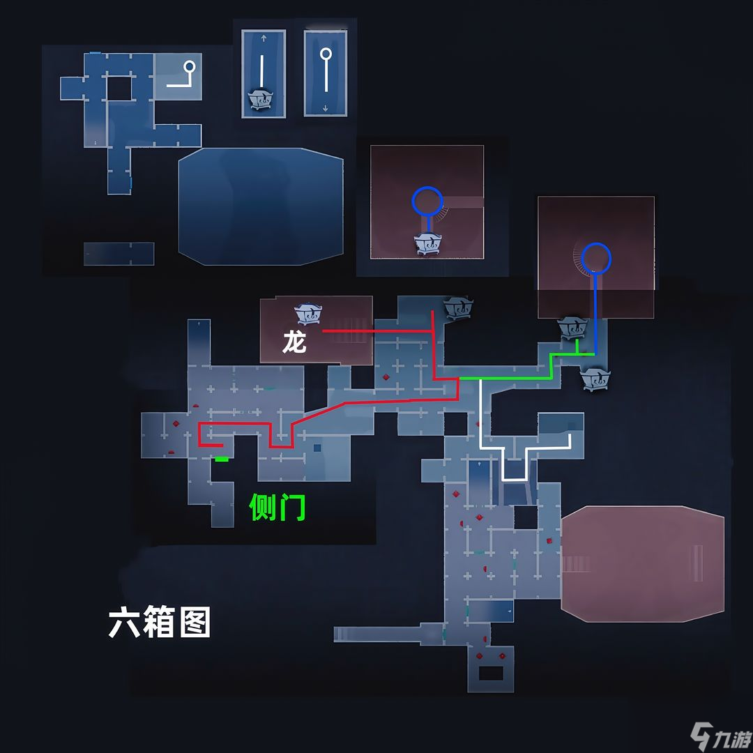 超自然行动组昆仑秘境极限侧门在【下】全地图小抄
