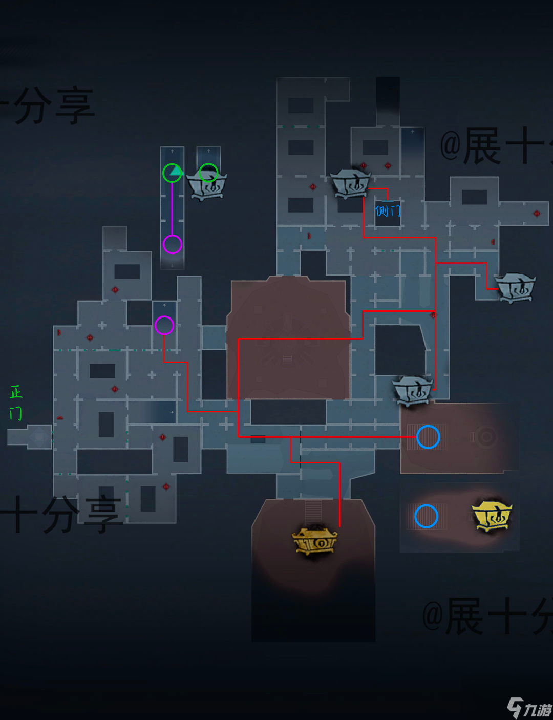 超自然行动组昆仑秘境极限侧门在【下】全地图小抄