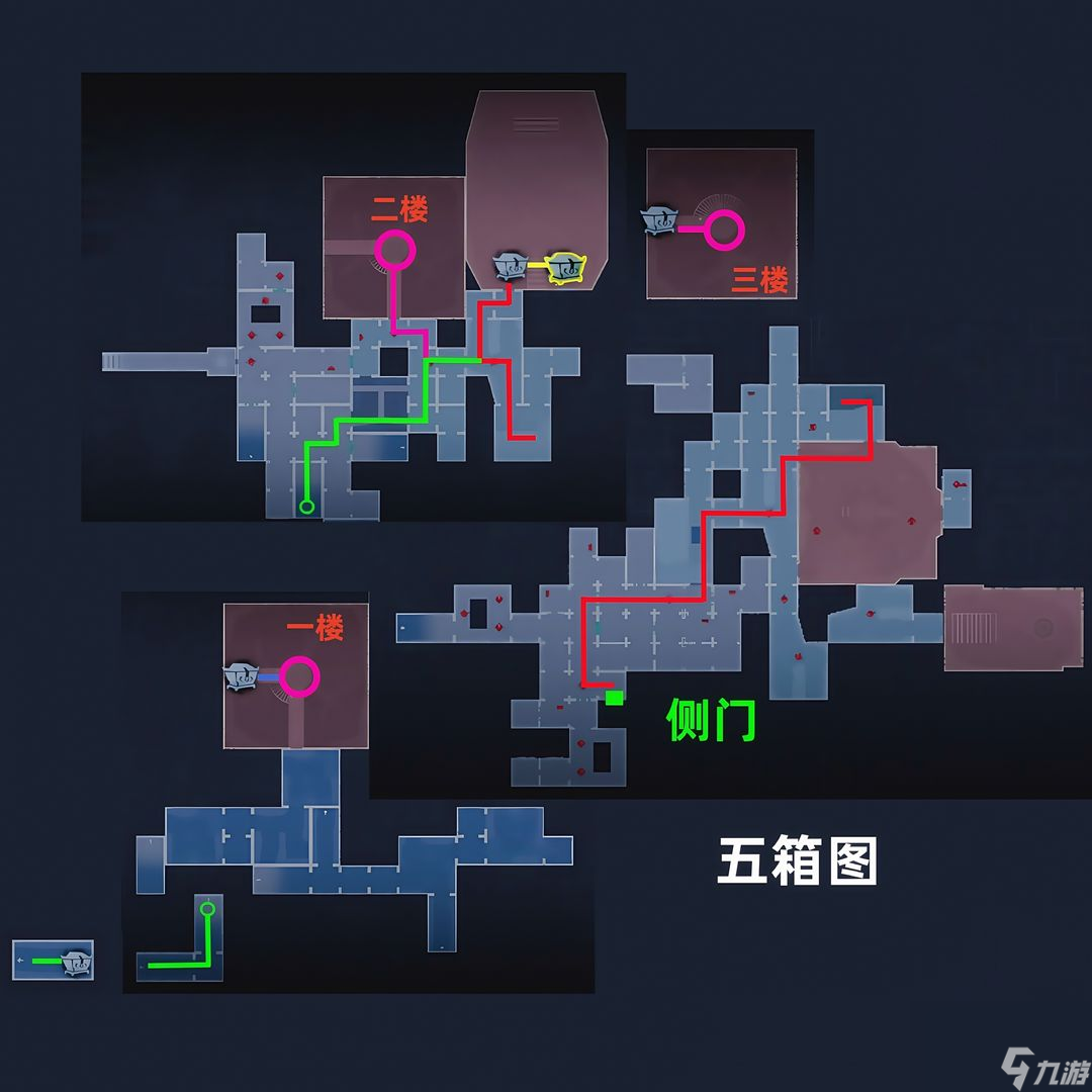 超自然行动组昆仑秘境极限侧门在【下】全地图小抄