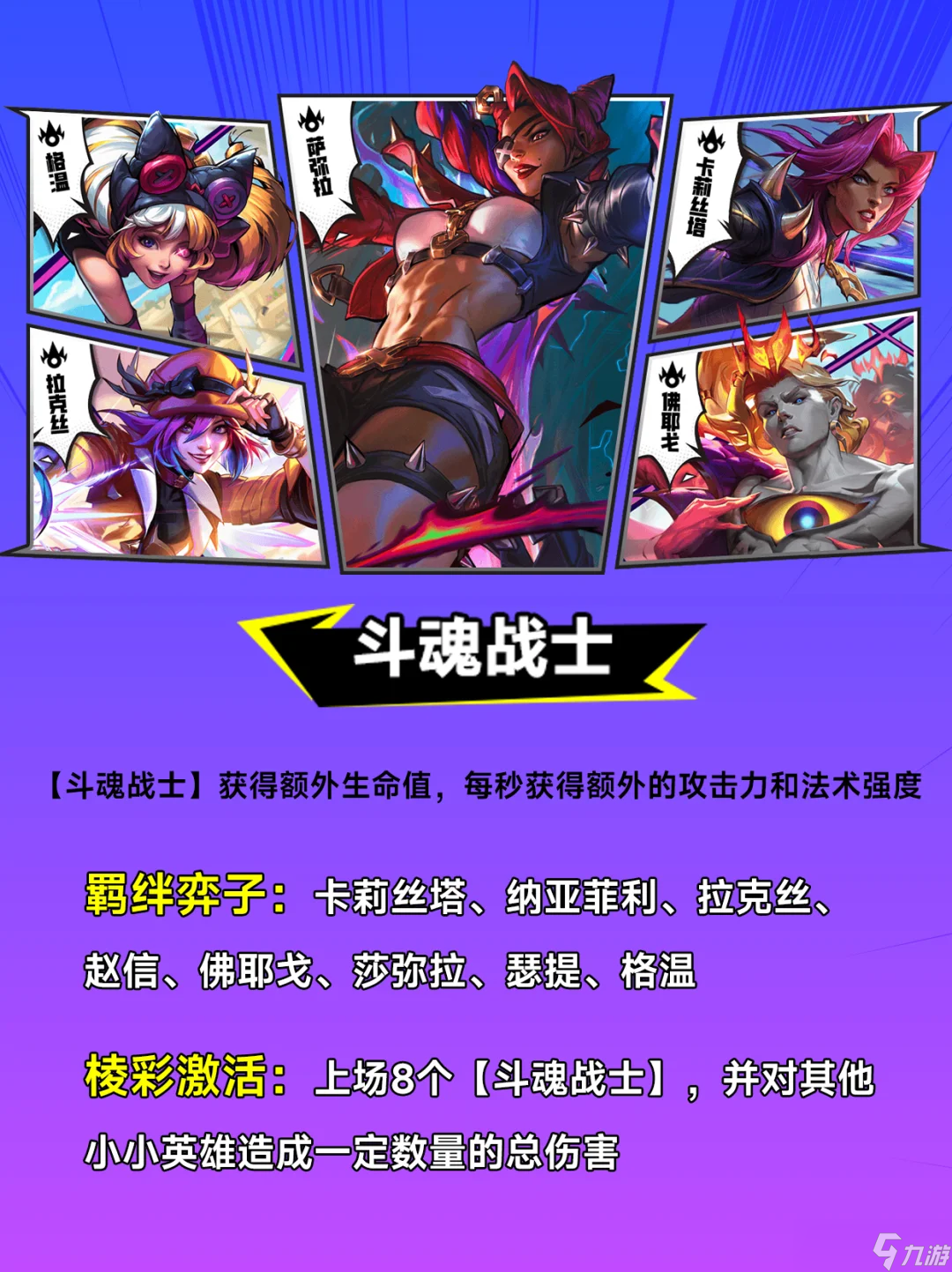金铲铲之战S15各阵容彩色羁绊激活条件是什么