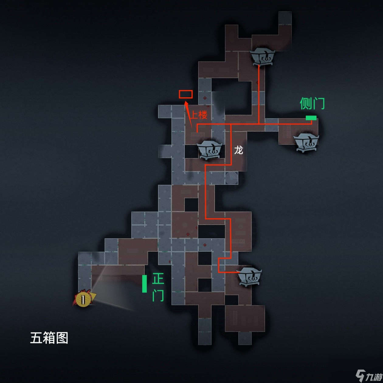 超自然行动组精绝古城极限▃型全地图小抄