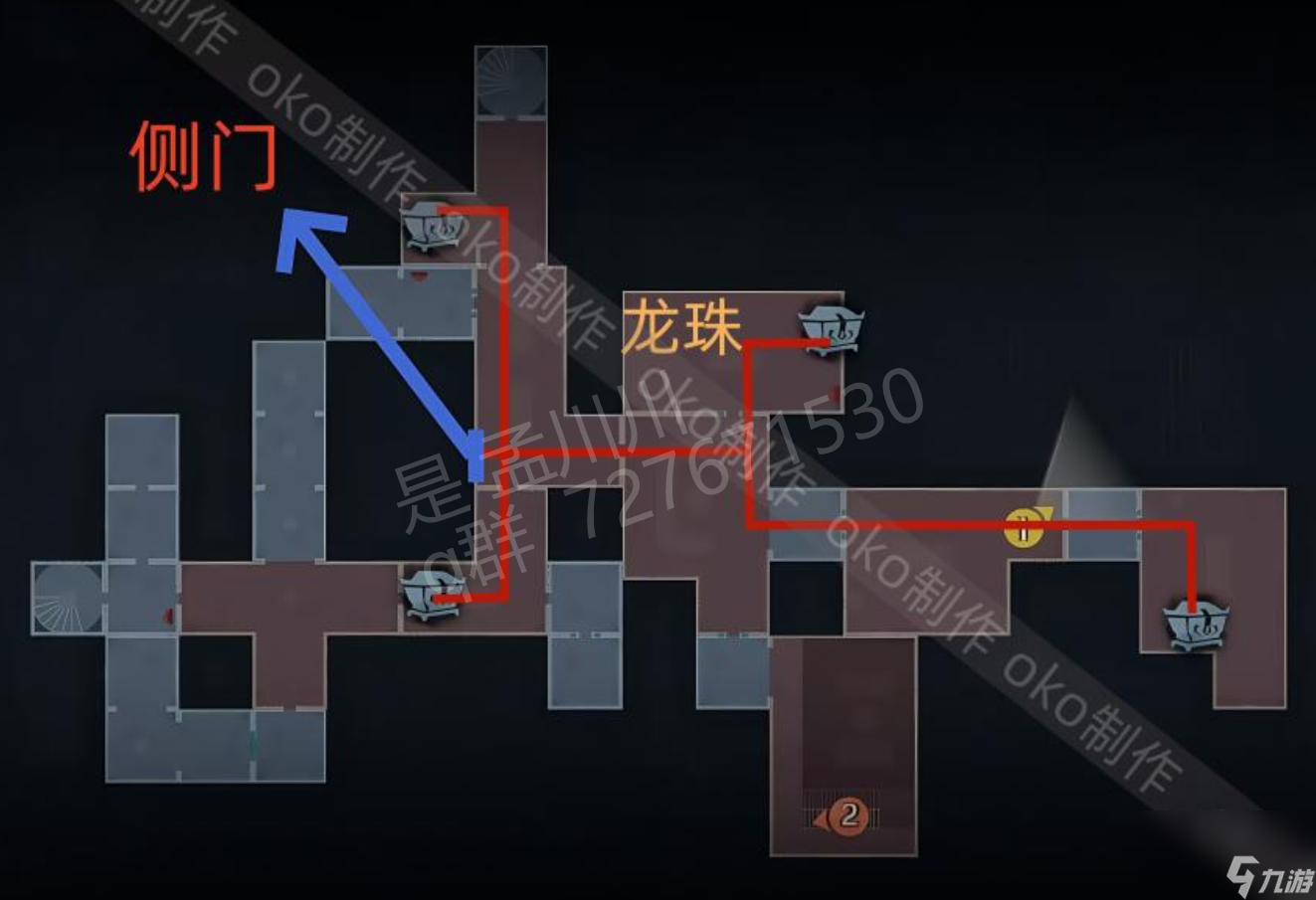超自然行动组精绝古城困难┗型全地图小抄