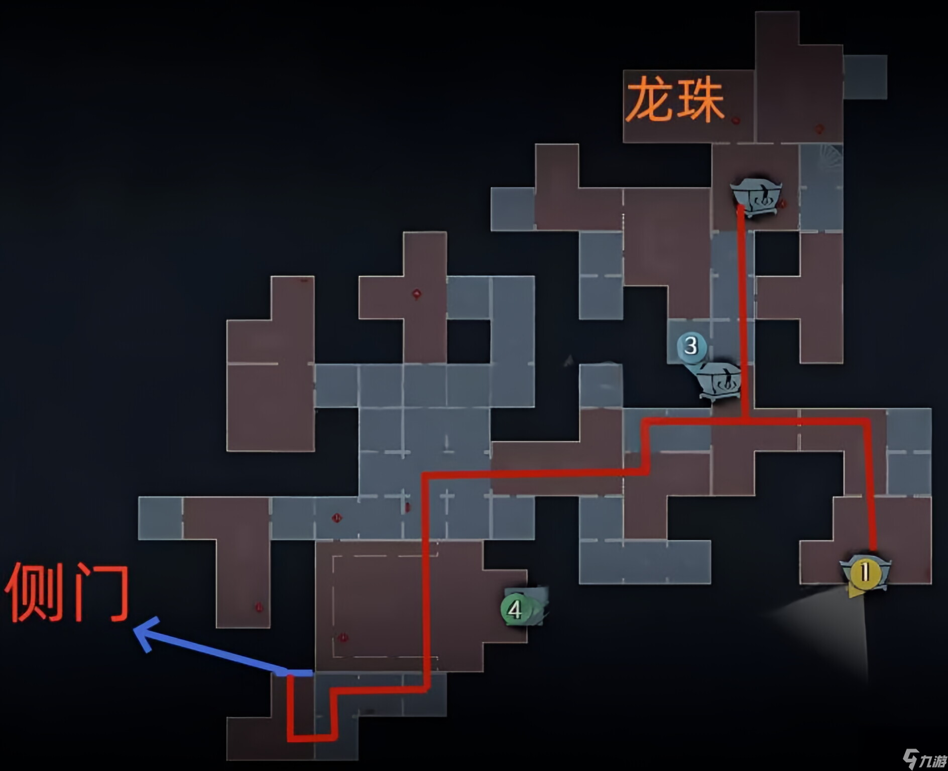 超自然行动组精绝古城困难┛型全地图小抄