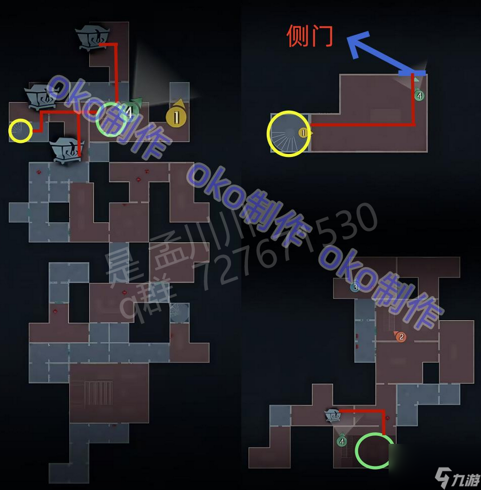 超自然行动组精绝古城困难┛型全地图小抄