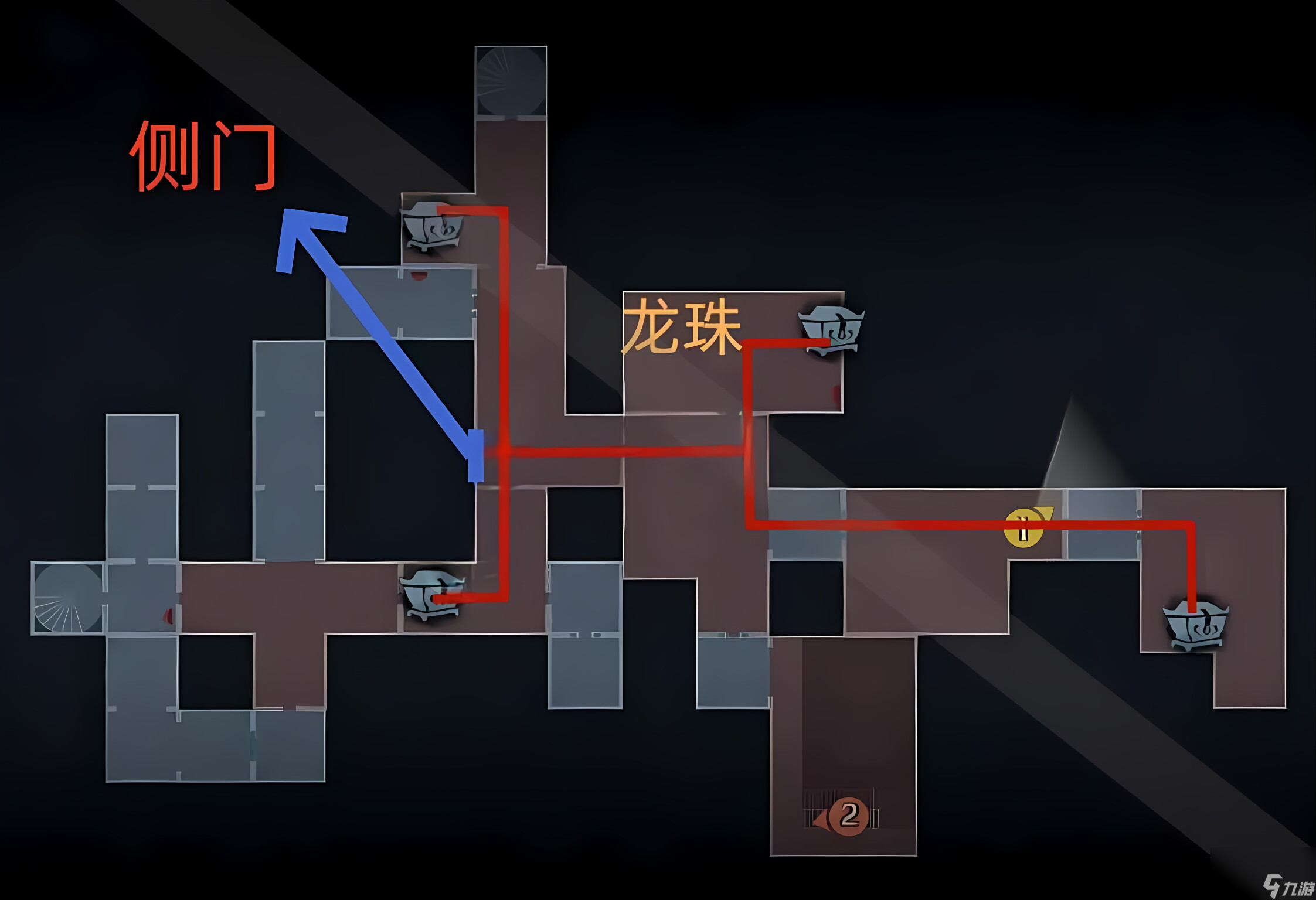 超自然行动组精绝古城困难┗型全地图小抄