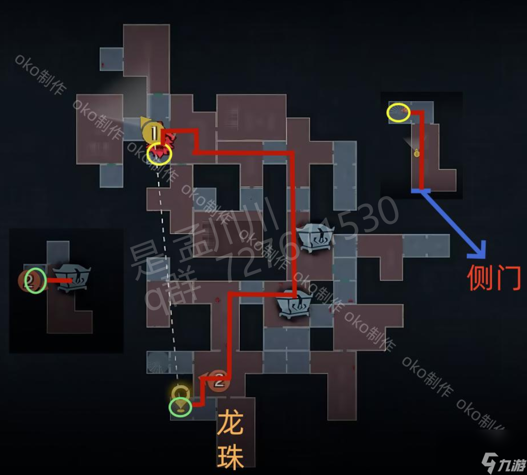 超自然行动组精绝古城困难┗型全地图小抄