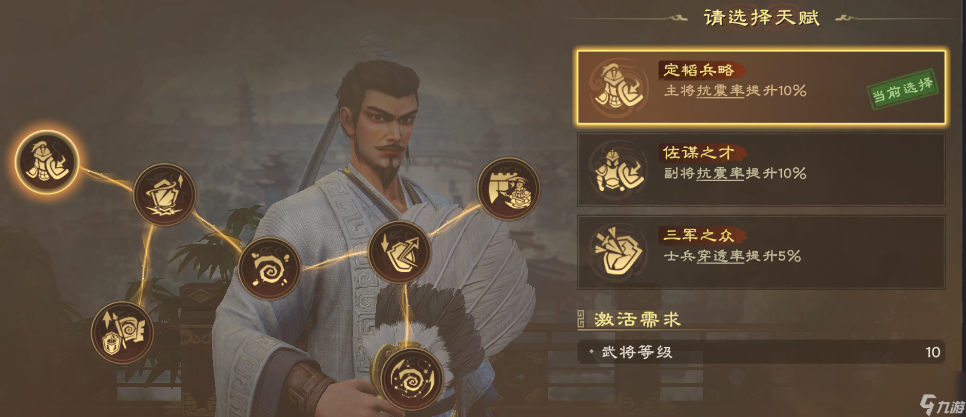 偃武诸葛亮天赋加点推荐