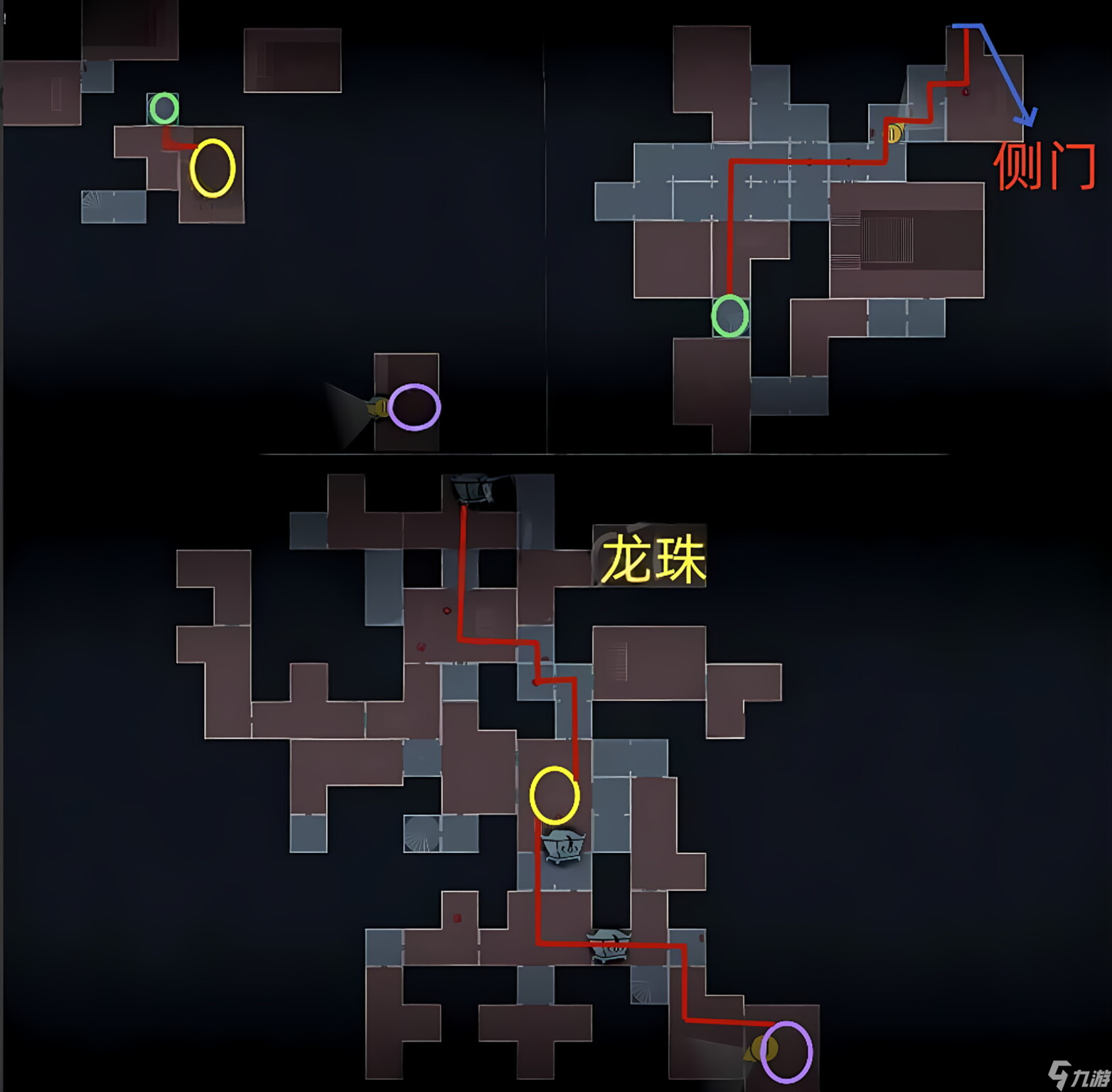 超自然行动组精绝古城困难┗型全地图小抄