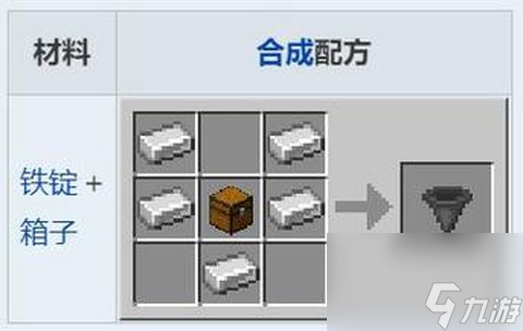 我的世界漏斗怎么做