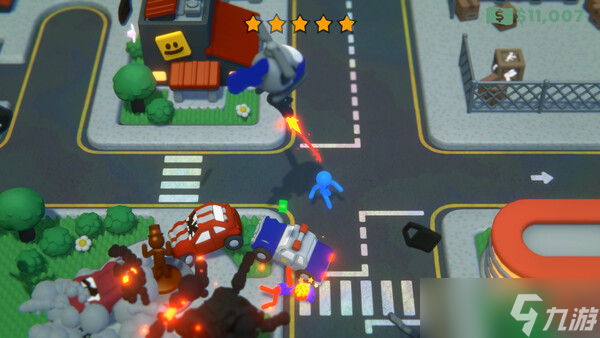 物理格斗游戏《打工火柴人》8月18日正式登陆Steam平台