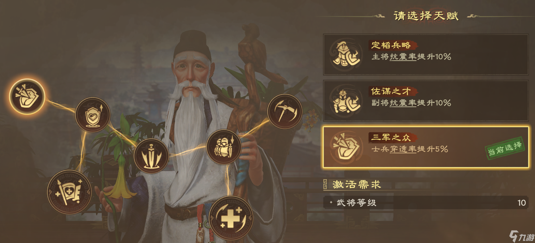 《偃武》华佗天赋加点推荐