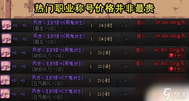 DNF：成功获得奔跑3级buff称号！6个关键细节需要注意，推荐最适合的职业是？