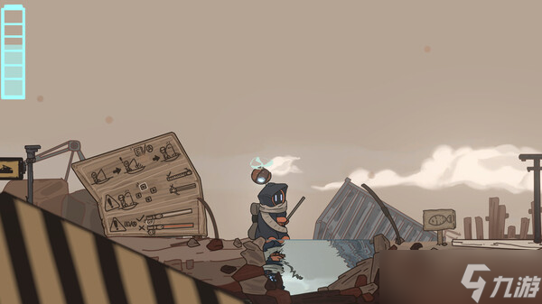 横版末日废土种田游戏《地球上的罗伯特》8月15日在Steam正式上线
