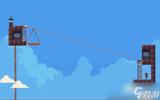 2D像素艺术合作解谜游戏《Flower Escape》在Steam商店正式上架