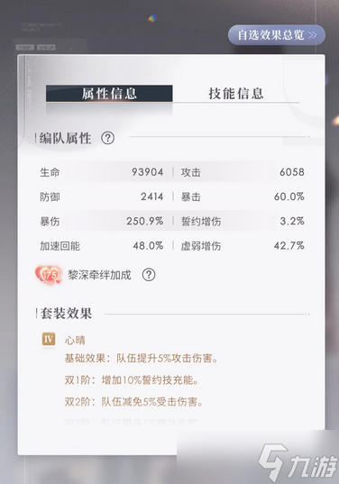 恋与深空8.25高锦四星全黎队满星详解