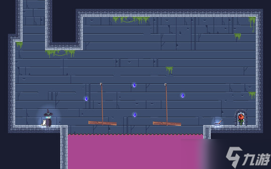 2D像素艺术合作解谜游戏《Flower Escape》在Steam商店正式上架
