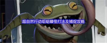 超自然行動組蛤蟆怪怎么打