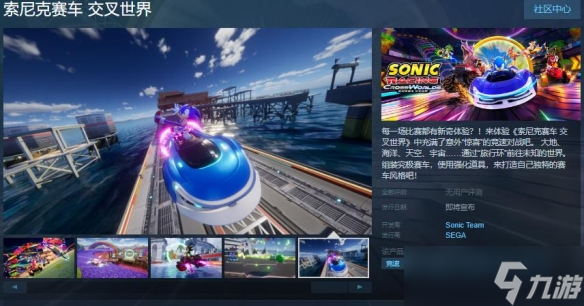 《索尼克赛车交叉世界》售价介绍