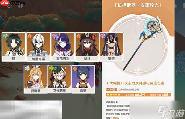 原神支离轮光强度怎么样 武器支离轮光强度分析