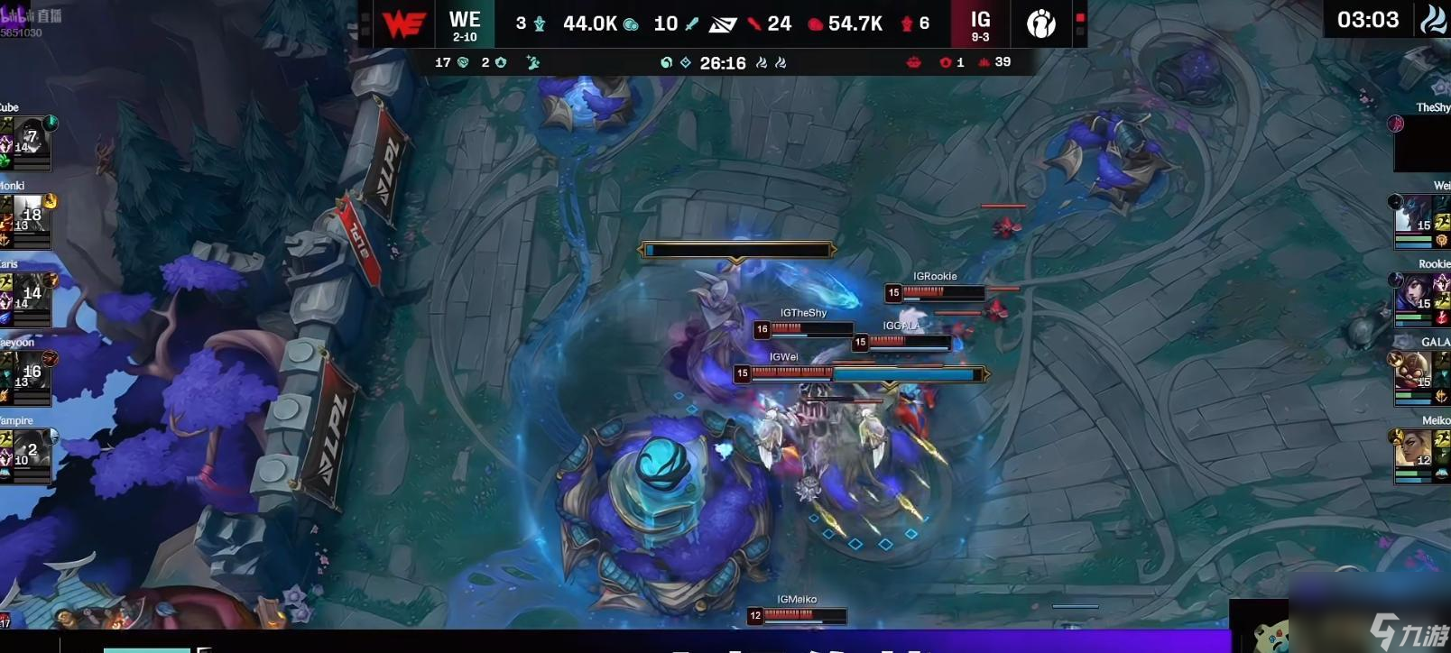 IG2-0轻松横扫WE，锁定登峰组前3！全面碾压，Gala两场一次不死