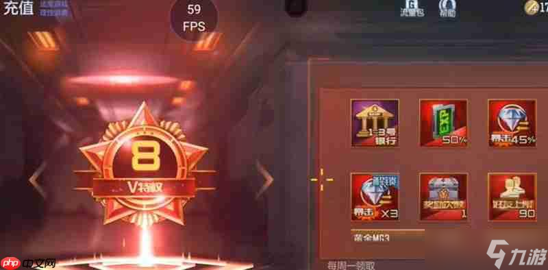 CF手游贵族1到9级要多少钱 贵族等级价格表介绍