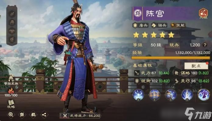 偃武群雄阵营武将推荐