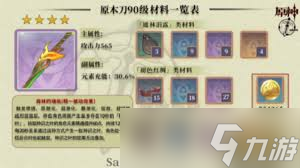 原神原木刀怎么制作