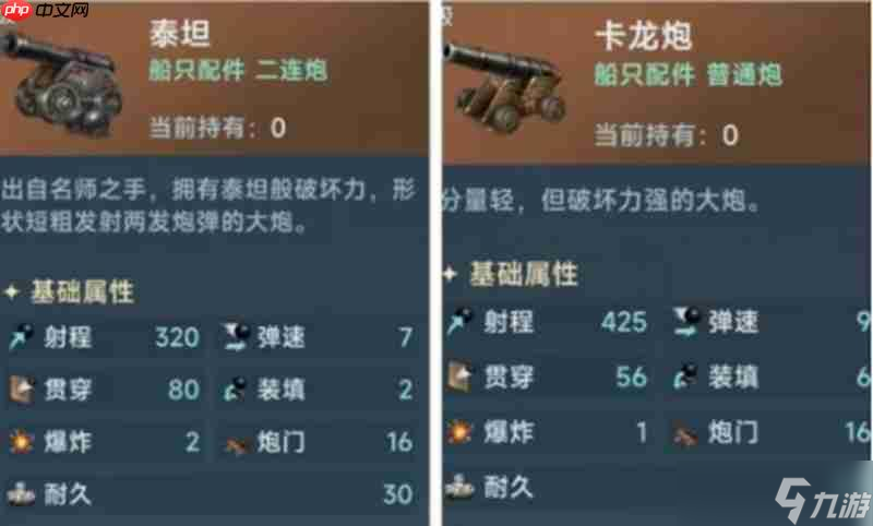 大航海時代傳說船裝怎么選 船只裝備搭配推薦攻略