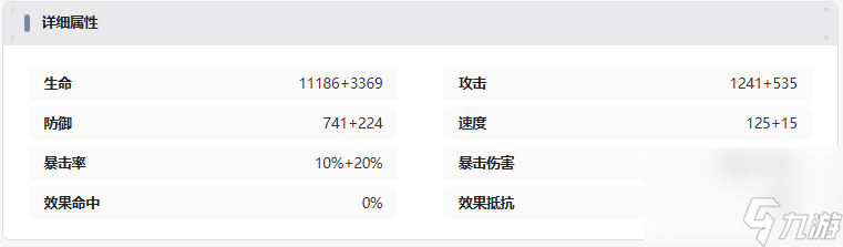 《伊瑟》莉拉姆技能属性图鉴
