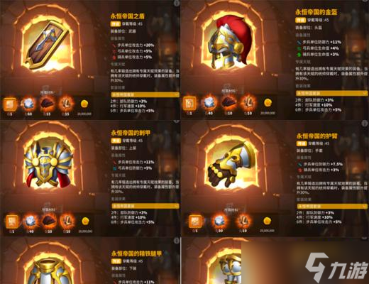 《万国觉醒》武将装备选配指南（以武将属性为基准）