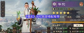偃武华佗怎么搭配阵容