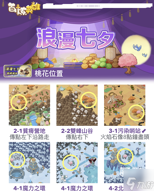 百炼英雄野外桃树在哪里介绍