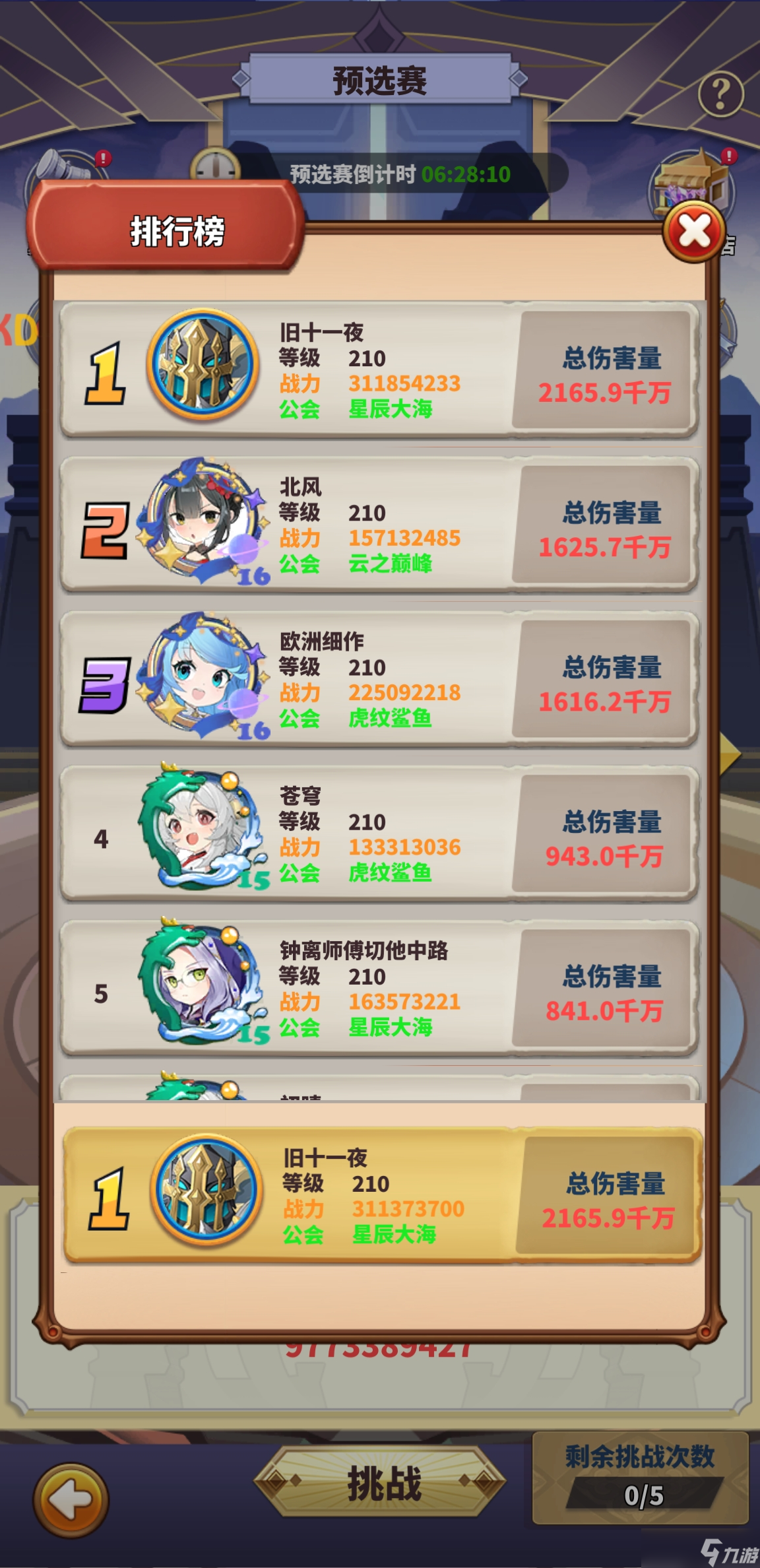 暴走地下城聊聊巔峰預(yù)選賽 200 億更新版