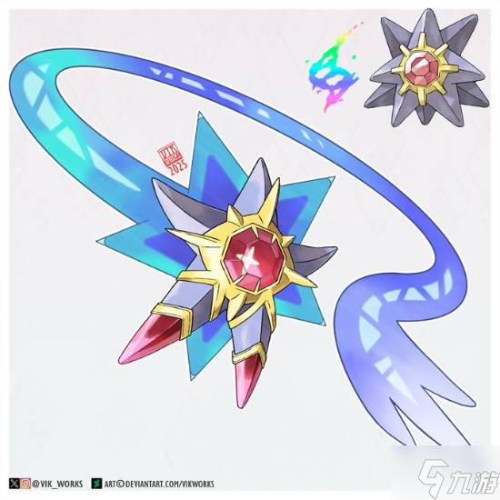 《宝可梦Z-A》新设计再引争议！宝石海星“长腿”？