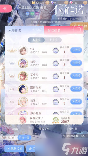 闪耀暖暖《闪耀暖暖》竞技场攻略大全 钻石竞技场主题高分攻略汇总