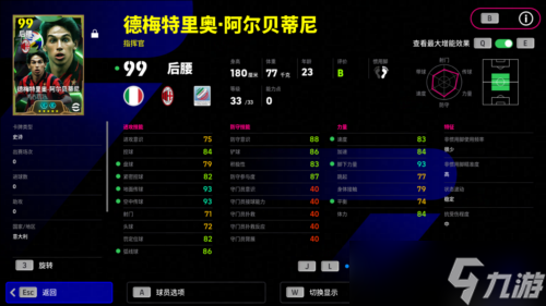 《实况足球》德梅特里奥阿尔贝蒂尼将登场