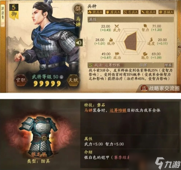 三国志战略版英雄命世马婵战法解析