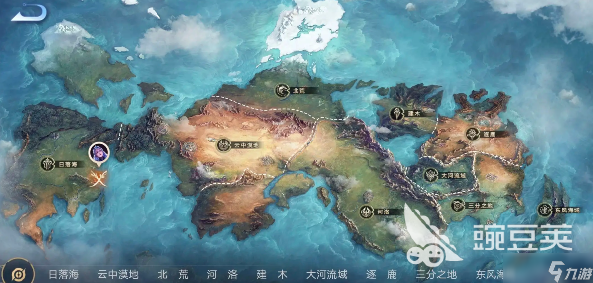 王者荣耀世界地图介绍 王者荣耀世界地图有哪些