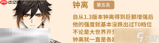 原神0命最强辅助有谁 0命五星最强辅助排行榜